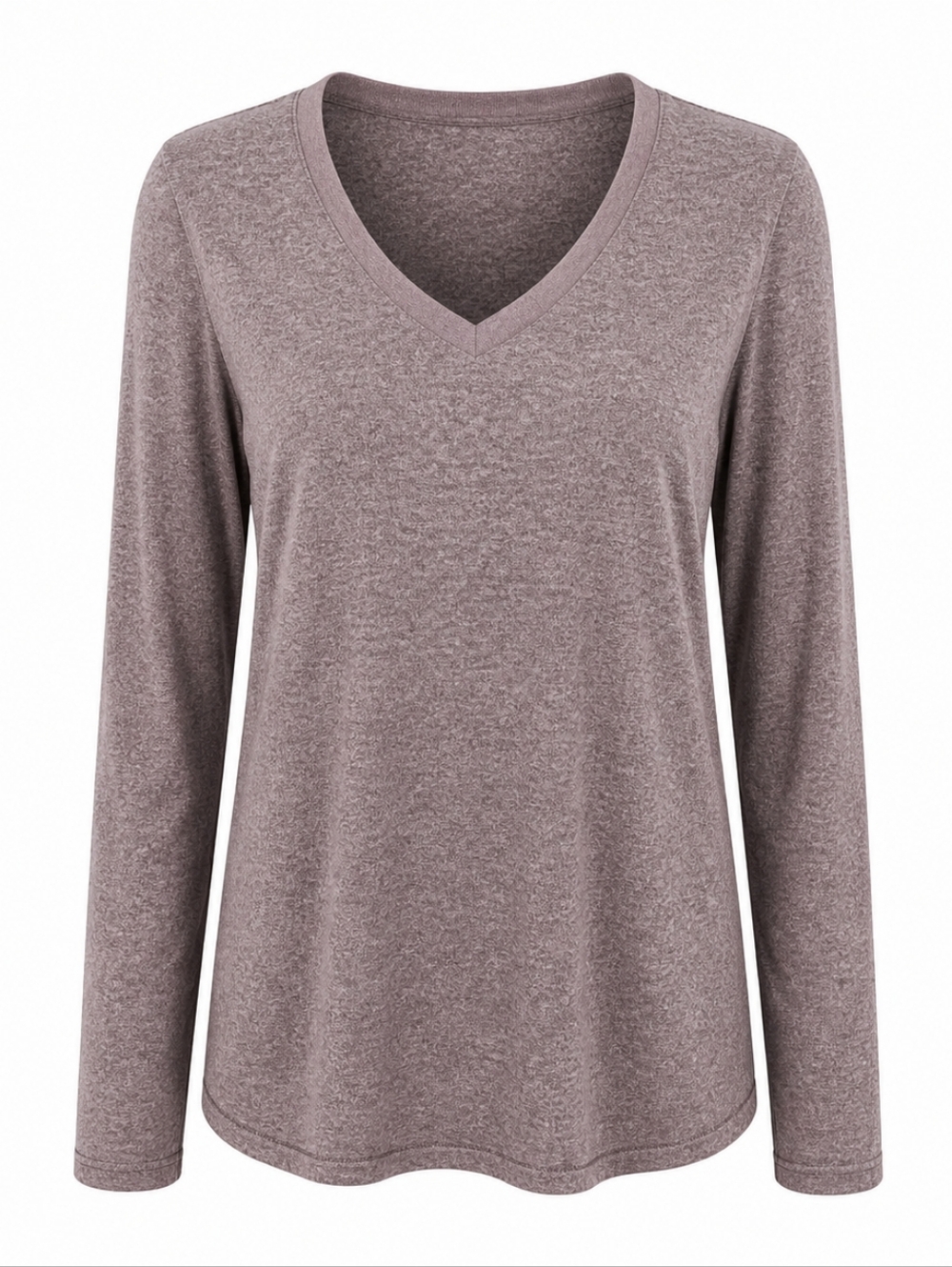 Danskin Now V-Neck Gray Top